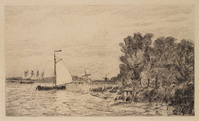 KG 08989
<br/>
De Vecht bij Weesp
<br/>
<em>Storm van 's-Gravesande, Carel Nicolaas (1841-1924)</em>